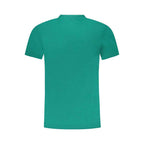 Cavalli Class Green Cotton Men T-Shirt