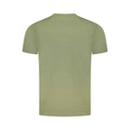 Cavalli Class Green Cotton Men T-Shirt