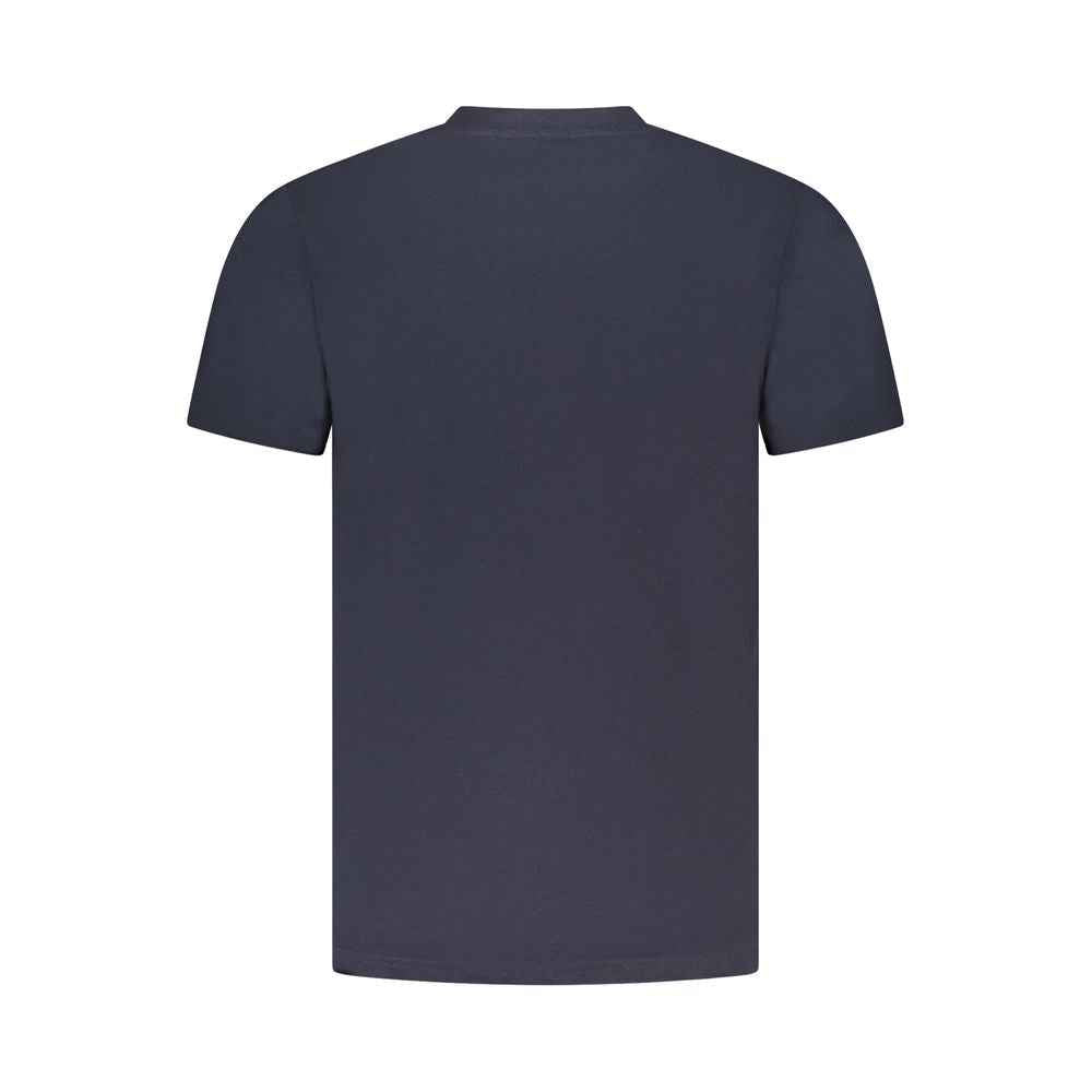 Cavalli Class Blue Cotton Men T-Shirt