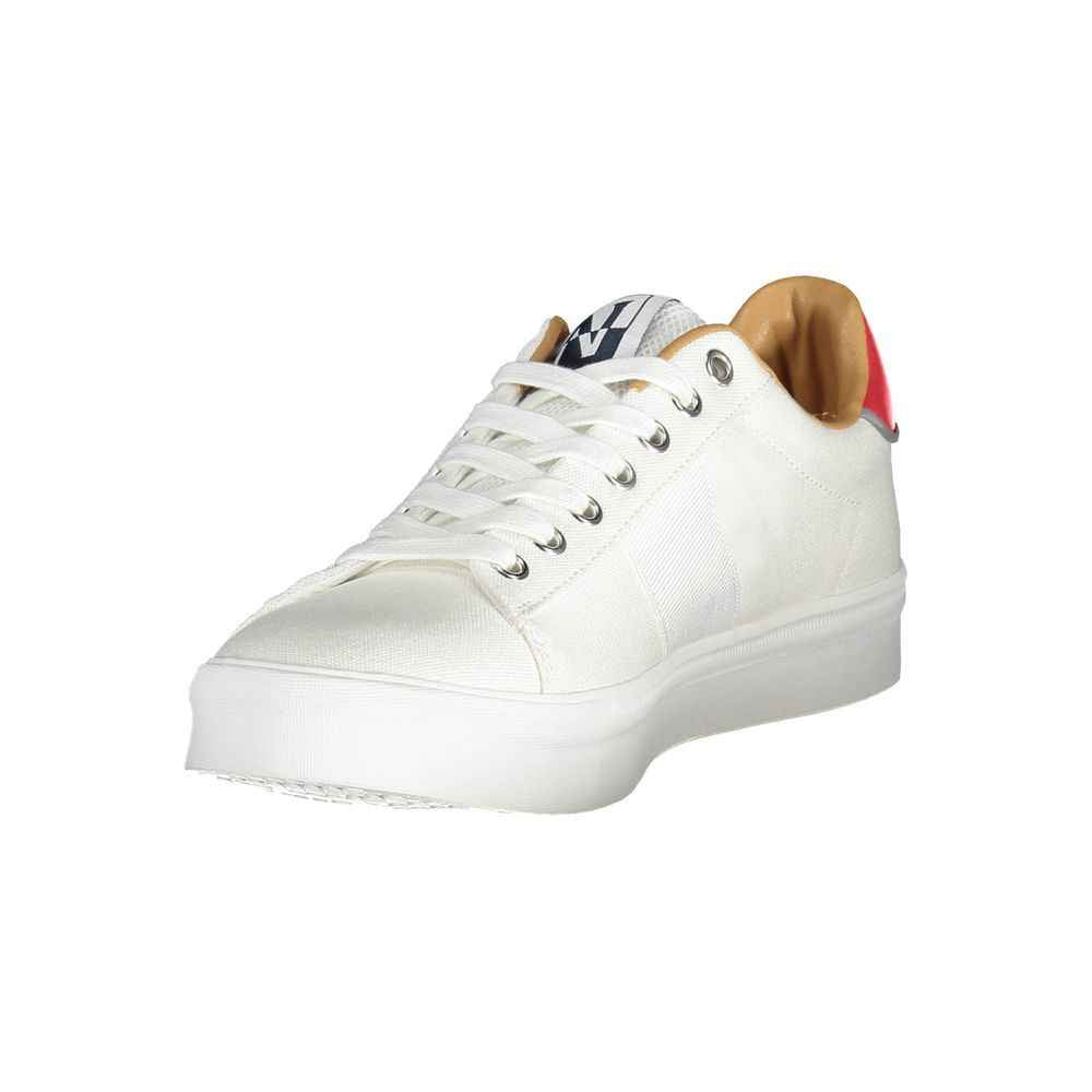 Napapijri White Polyester Men Sneaker