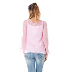 Phard Pink Silk Women Top