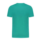 Cavalli Class Green Cotton T-Shirt