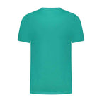 Cavalli Class Green Cotton T-Shirt