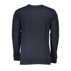 Cavalli Class Blue Cotton Men Sweater