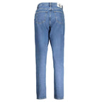 Calvin Klein Blue Cotton Women Jeans
