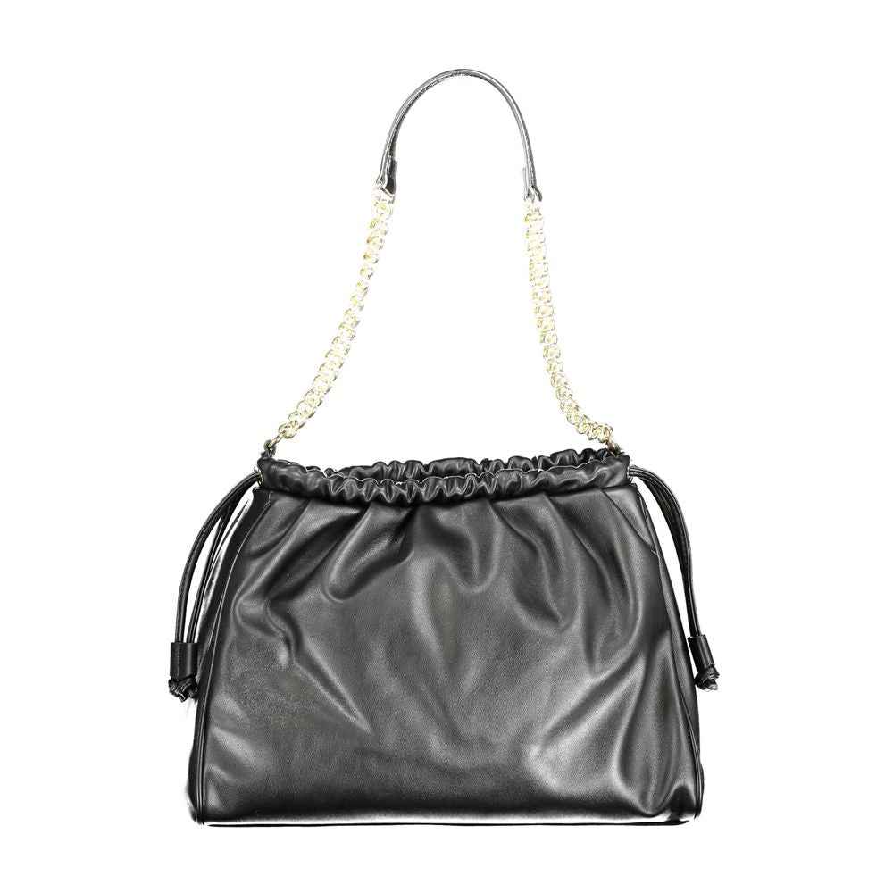 Mario Valentino Black Polyethylene Handbag