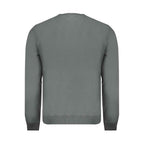 Napapijri Green Cotton Men Sweater