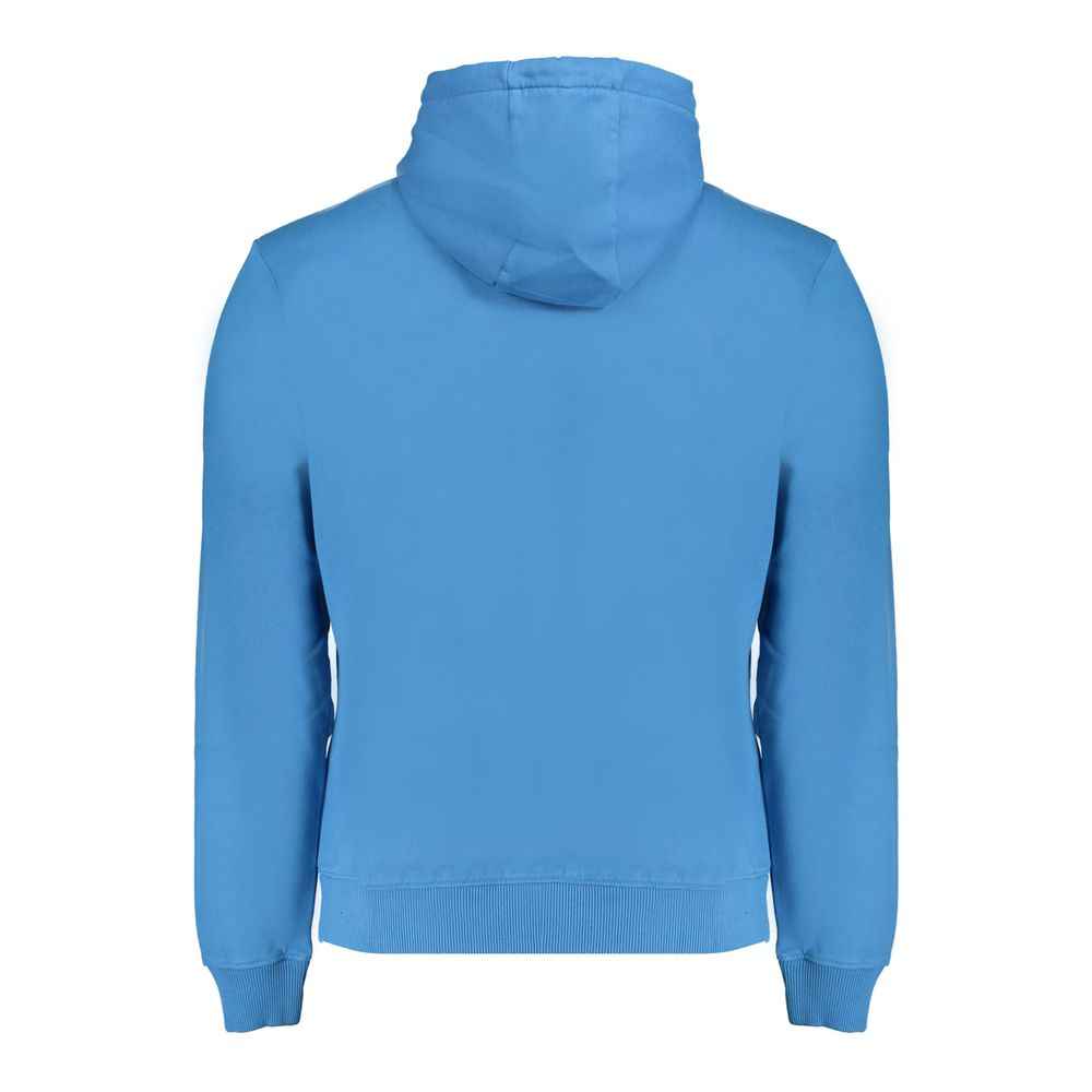 Napapijri Blue Cotton Men Sweater