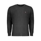 Norway 1963 Black Wool Men Sweater
