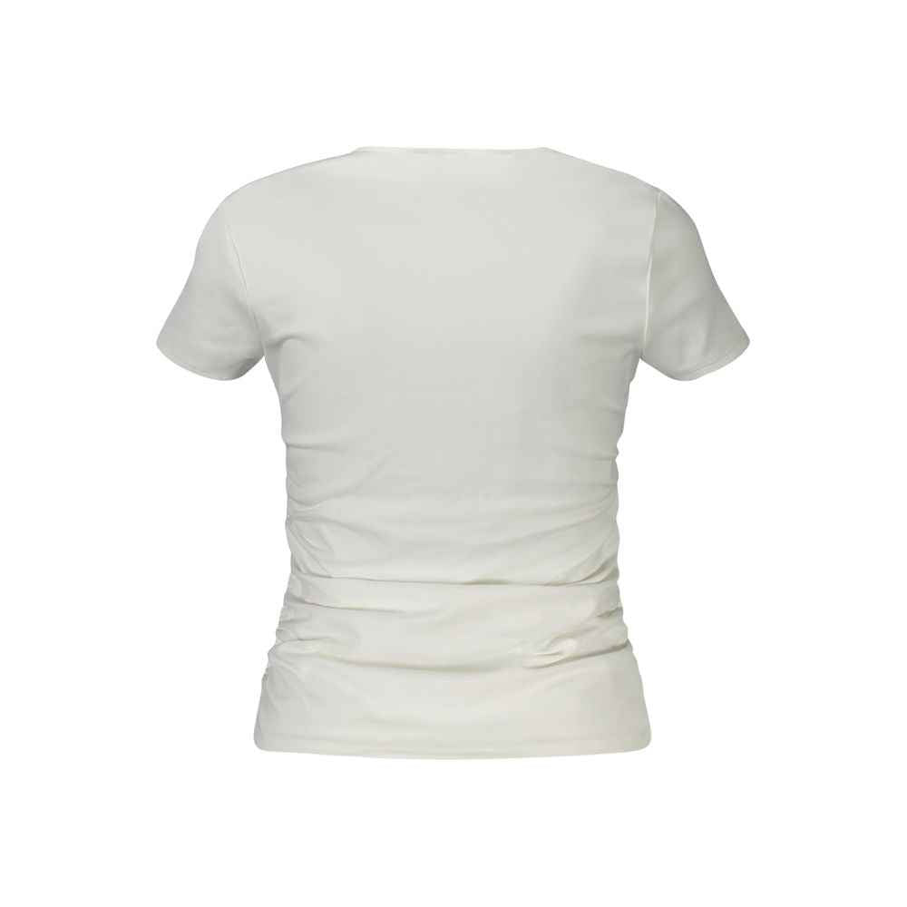 Guess Jeans White Spandex Women T-Shirt
