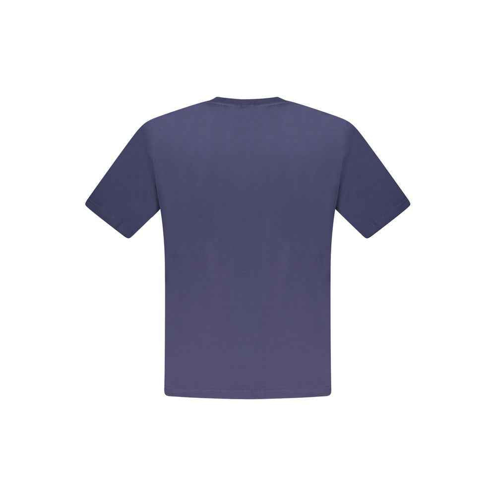 North Sails Blue Cotton Men T-Shirt