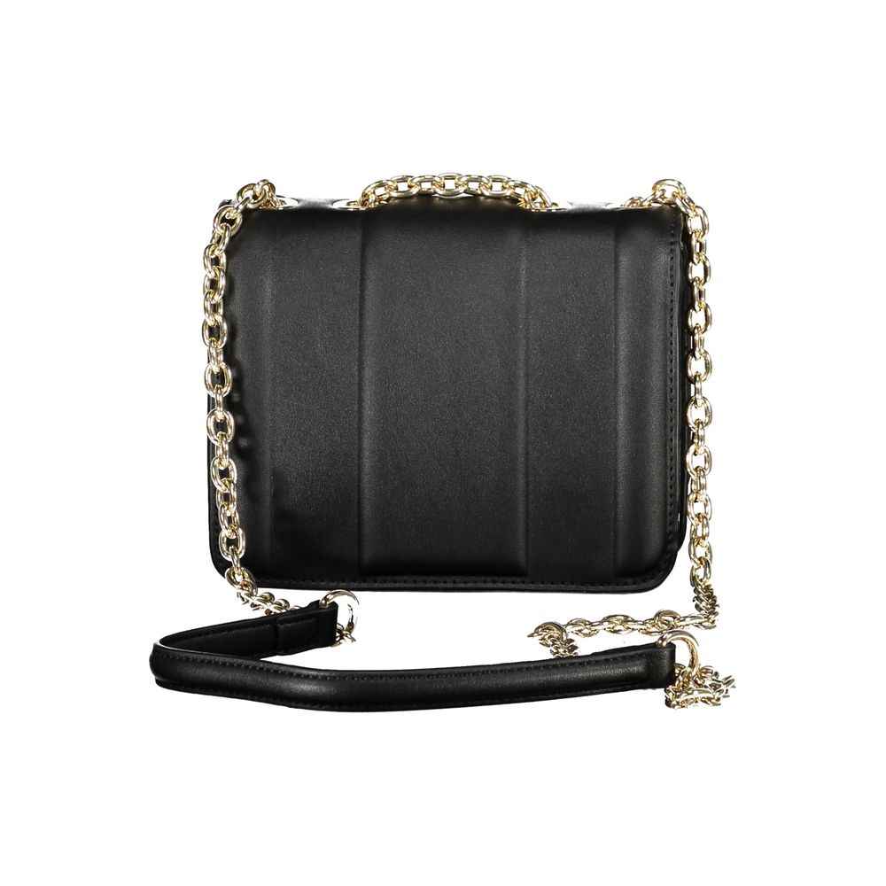 Mario Valentino Black Polyethylene Women Handbag