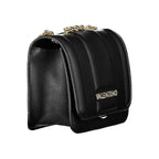 Mario Valentino Black Polyethylene Women Handbag