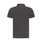 Timberland Black Cotton Men Polo Shirt