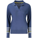 North Sails Blue Cotton Women Sweater