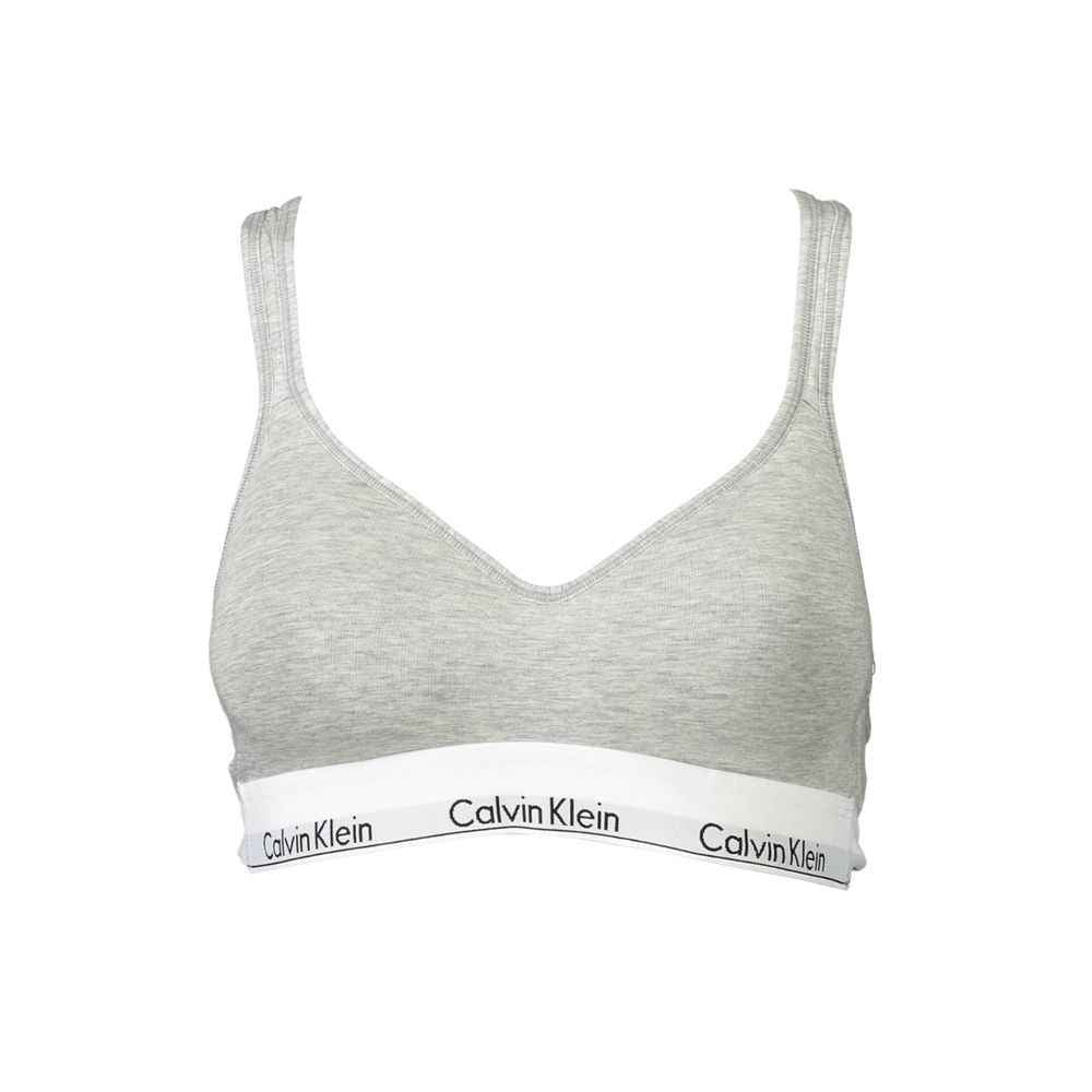 Calvin Klein Brown Cotton Women Bralette