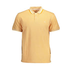 Harmont & Blaine Orange Cotton Men Polo Shirt