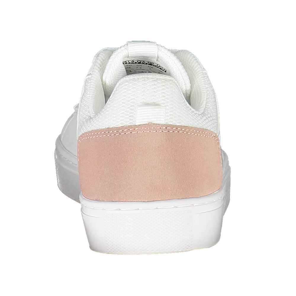 Napapijri White Leather Women Sneaker