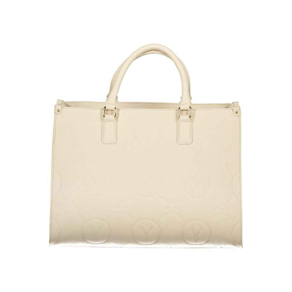 Mario Valentino Beige Polyethylene Women Handbag