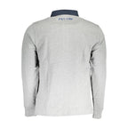 La Martina Brown Cotton Men Polo Shirt