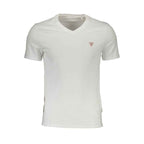 Guess Jeans White Organic Cotton Men T-Shirt