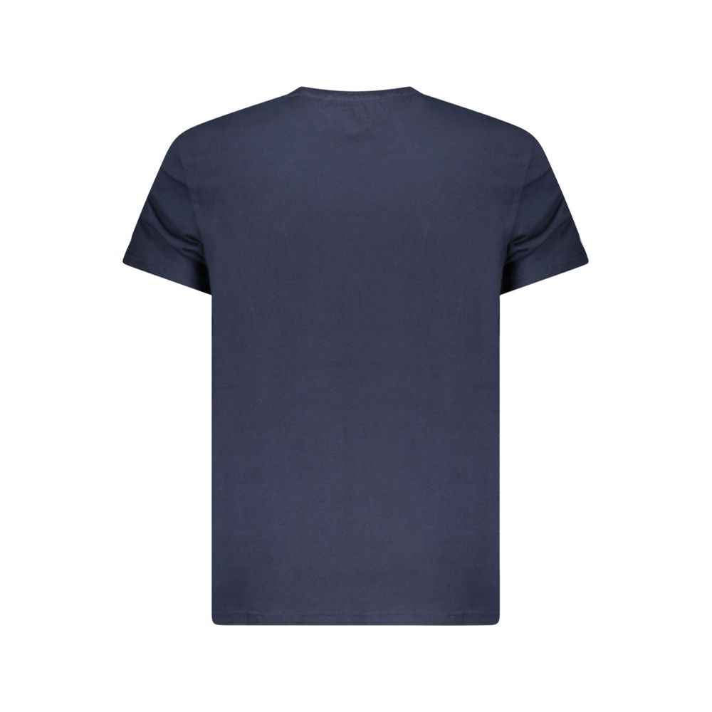 Tommy Hilfiger Blue Cotton Men T-Shirt