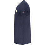 Tommy Hilfiger Blue Cotton Men T-Shirt