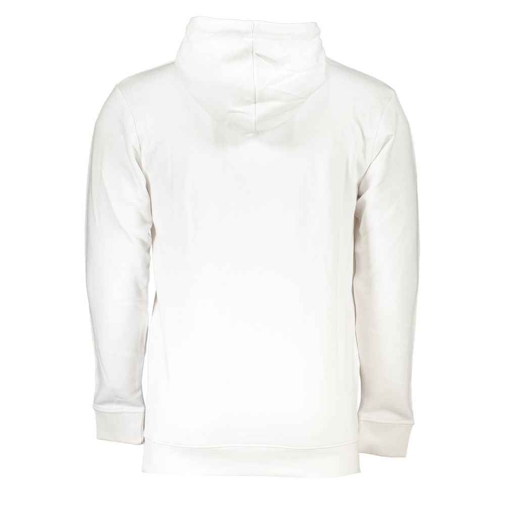Cavalli Class White Cotton Men Sweater