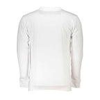 Cavalli Class White Cotton Men Sweater