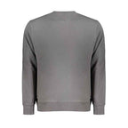 North Sails Gray Cotton Men Sweater