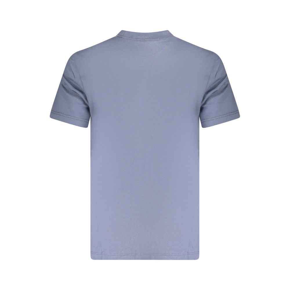 Calvin Klein Blue Cotton Men T-Shirt