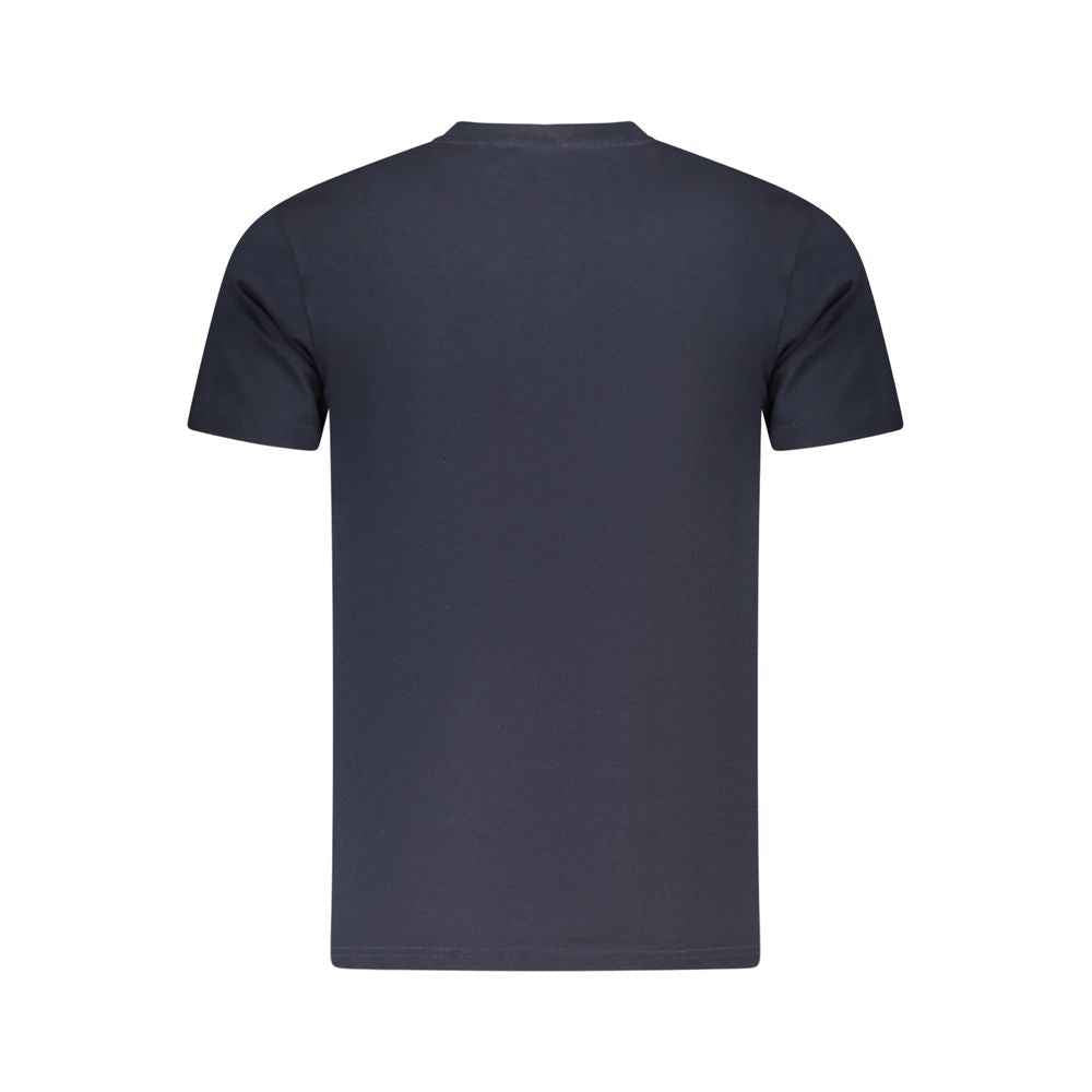 Cavalli Class Blue Cotton Men T-Shirt