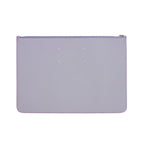 Maison Margiela Purple Calfskin Clutch Bag