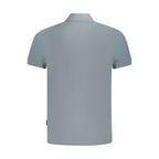Napapijri Brown Cotton Men Polo Shirt