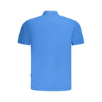 Napapijri Blue Cotton Men Polo Shirt