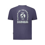 Napapijri Blue Cotton Men T-Shirt