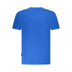 Napapijri Blue Cotton Men T-Shirt