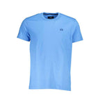 La Martina Blue Cotton Men T-Shirt
