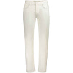 Guess Jeans White Cotton Mens Jeans