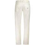 Guess Jeans White Cotton Mens Jeans