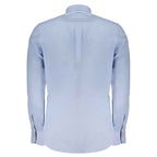 Harmont & Blaine Light Blue Cotton Men Shirt