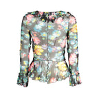 Desigual Black and Multicolor Polyester Shirt