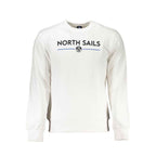 North Sails White Cotton Men Sweater