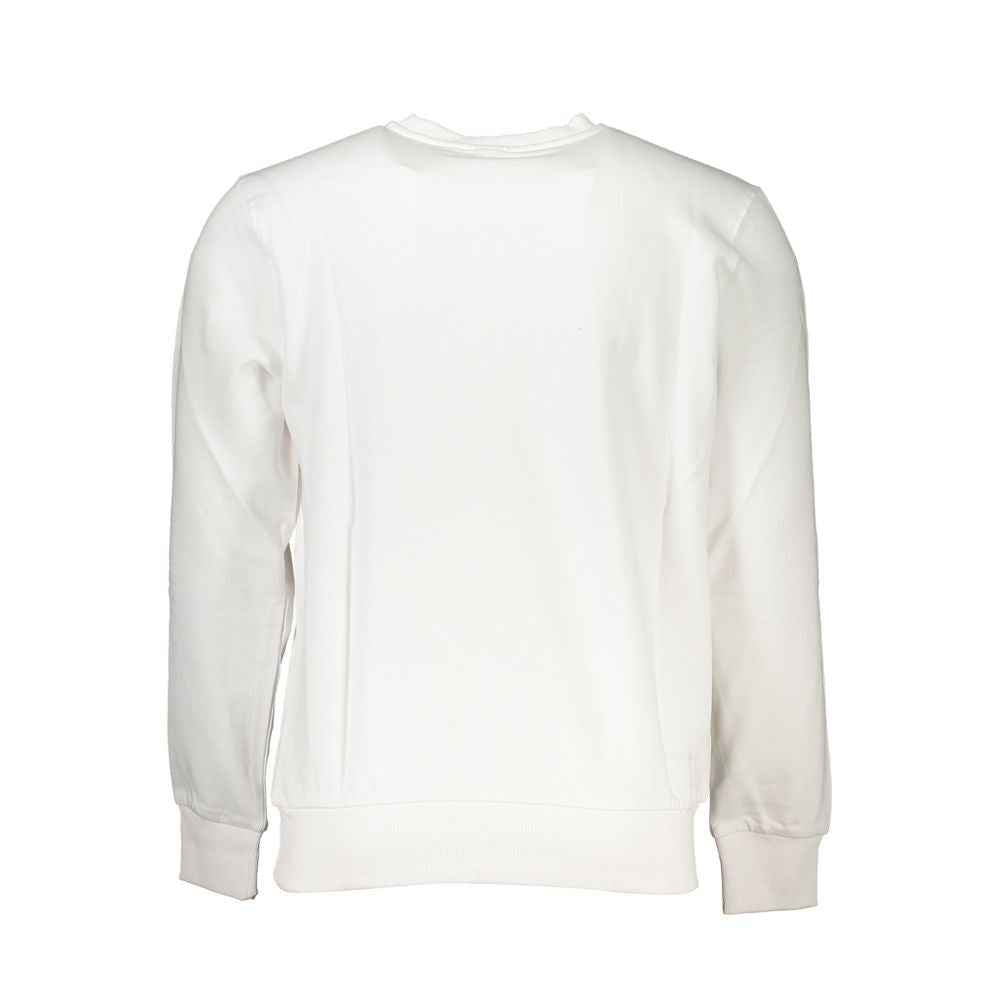 North Sails White Cotton Men Sweater