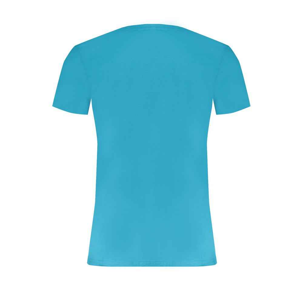 Trussardi Light Blue Cotton Men T-Shirt