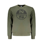 North Sails Green Cotton Men Sweater