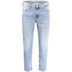 Calvin Klein Blue Cotton Men Jeans
