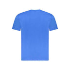 North Sails Blue Cotton Men T-Shirt
