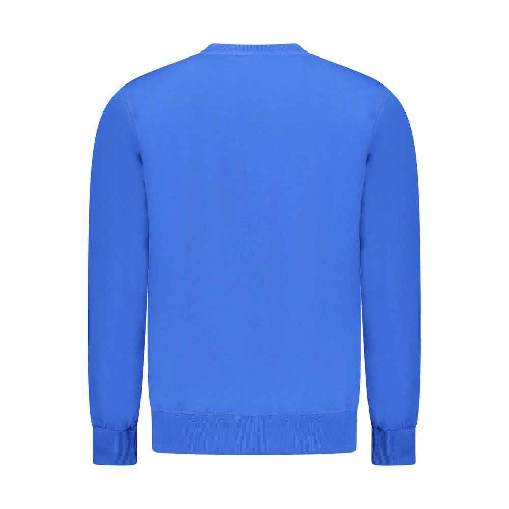 North Sails Blue Cotton Men Sweater
