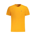 Napapijri Orange Cotton Men T-Shirt